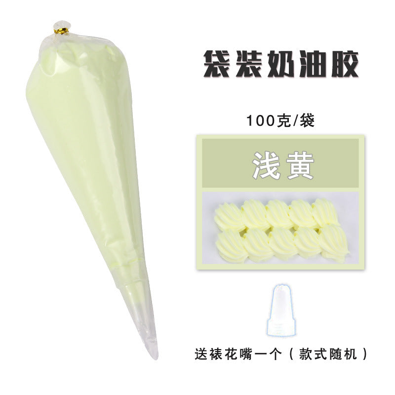 MOQ10, Cream glue, DIY phone case, 100g bag of cream glue Abubu