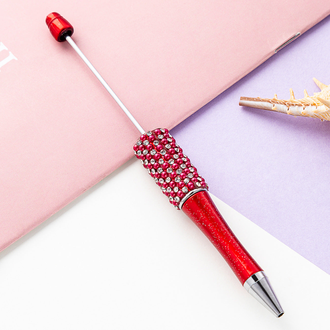 42-colour diamond &amp; diamond&nbsp; colorful-pearl DIY beaded pen