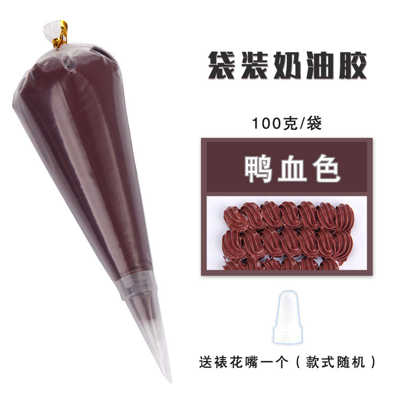 MOQ10, Cream glue, DIY phone case, 100g bag of cream glue Abubu