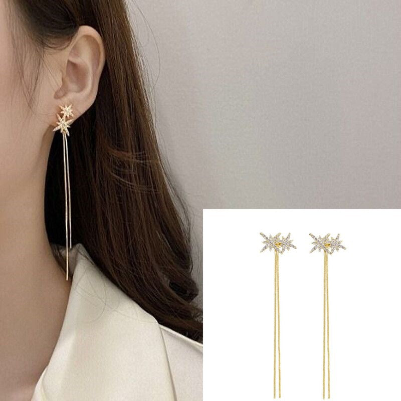 E15,925 Silver Needle Earrings  A