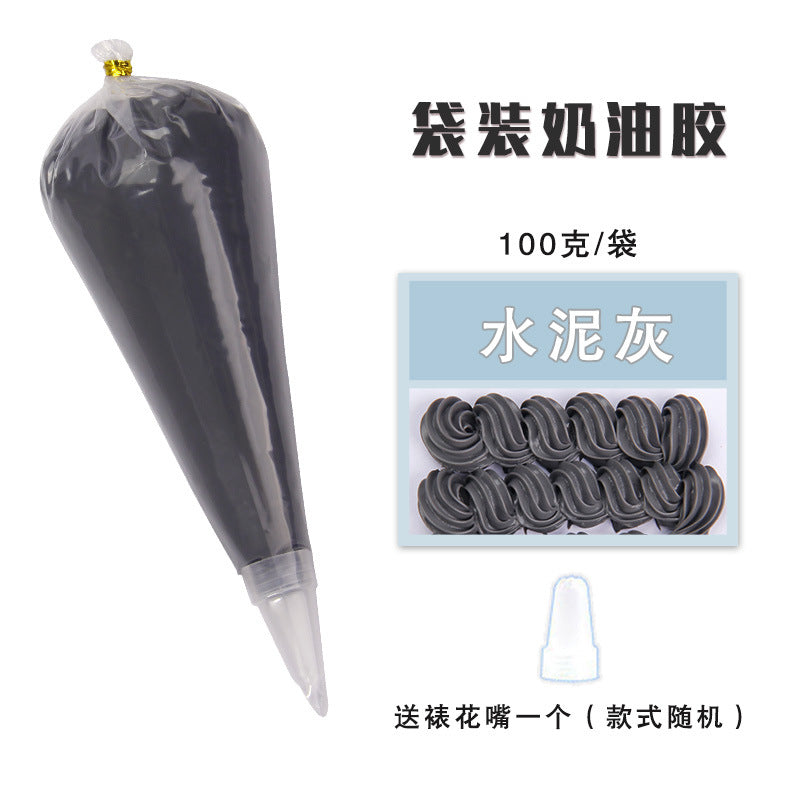 MOQ10, Cream glue, DIY phone case, 100g bag of cream glue Abubu