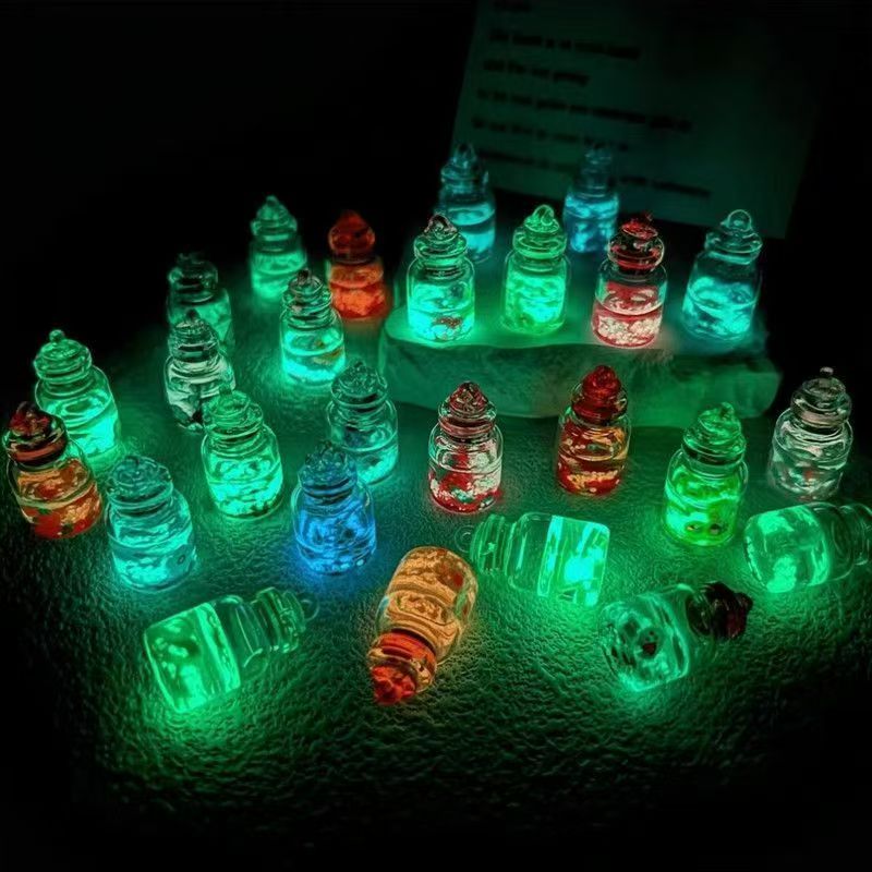 Dark Night Glow Wishing Bottle