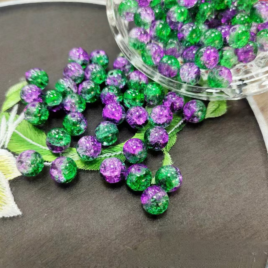 Lucky Bag,Colored Glass beads(Open in live)