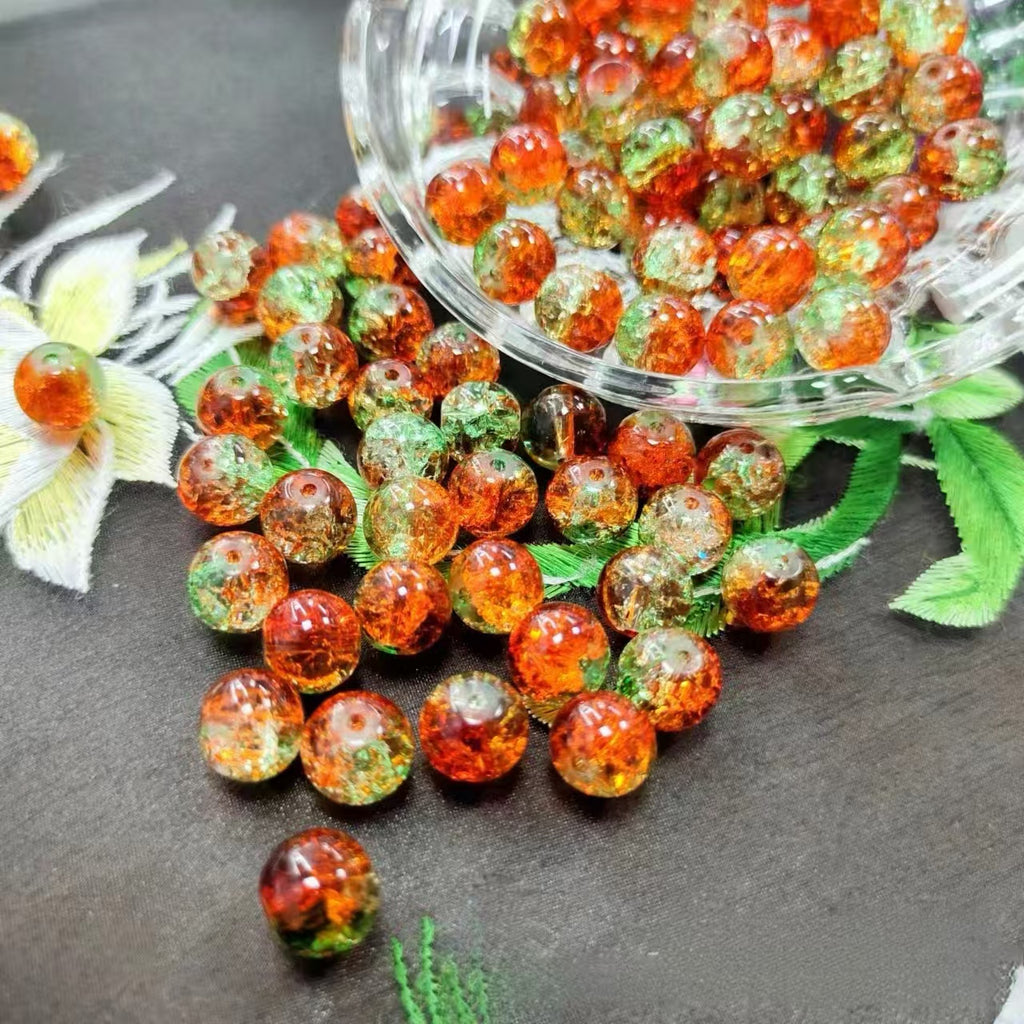 Lucky Bag,Colored Glass beads(Open in live)