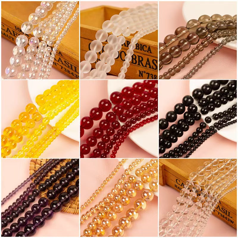 Lucky Bag,Colored Glass beads(Open in live)