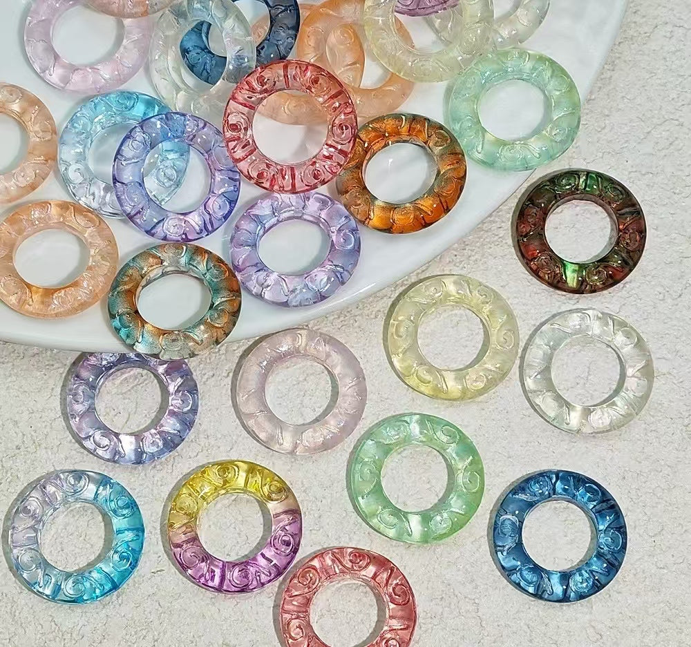 Colored Glass Beads Accessory