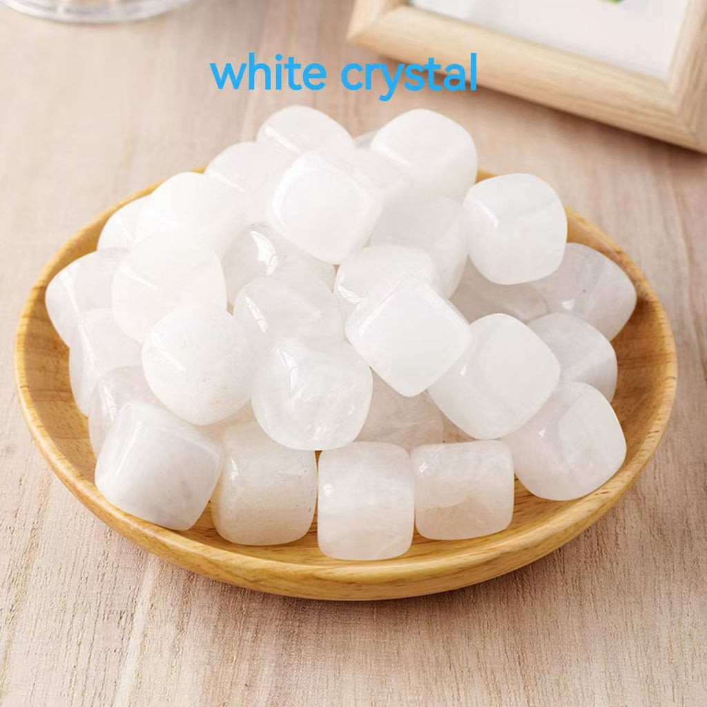 6-Types/Color , Natural Crystal Cube  Ice Wine Stone