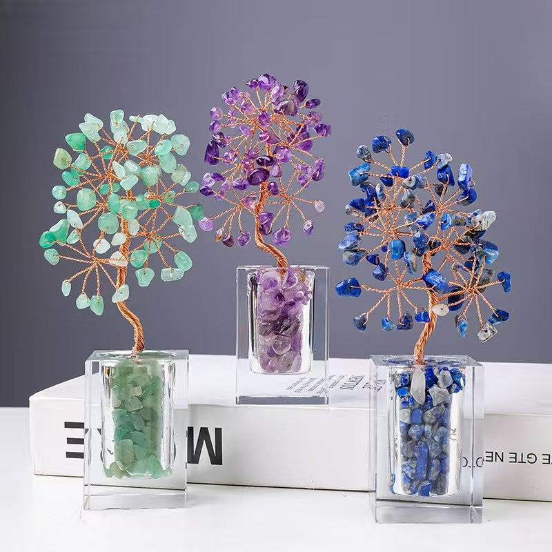 8-Types/Color, Wealth Tree, Energy Tree, Crystal Tree 7