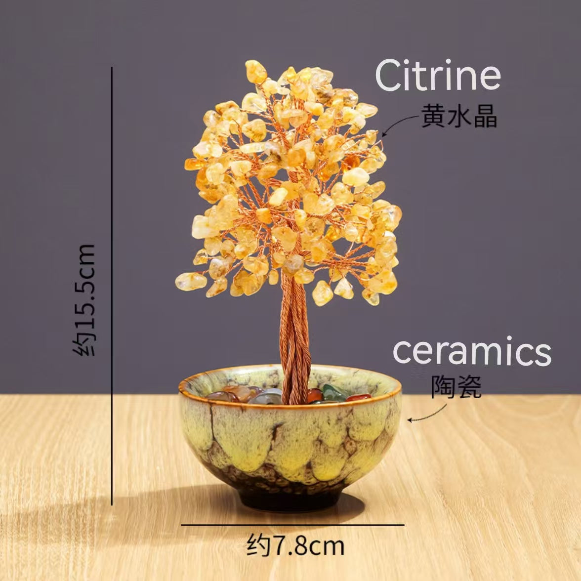 5-Type/Color,Wealth Tree, Energy Tree, Crystal Tree 24