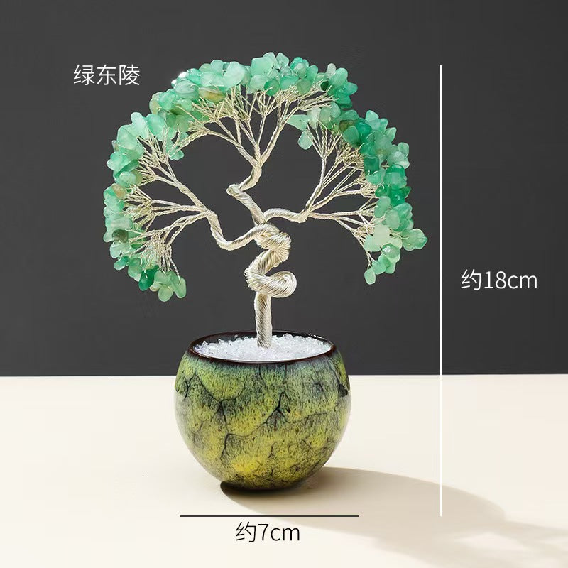 6-Tupe/Color, (Silver Tree Trunk)Wealth Tree, Energy Tree, Crystal Tree 33