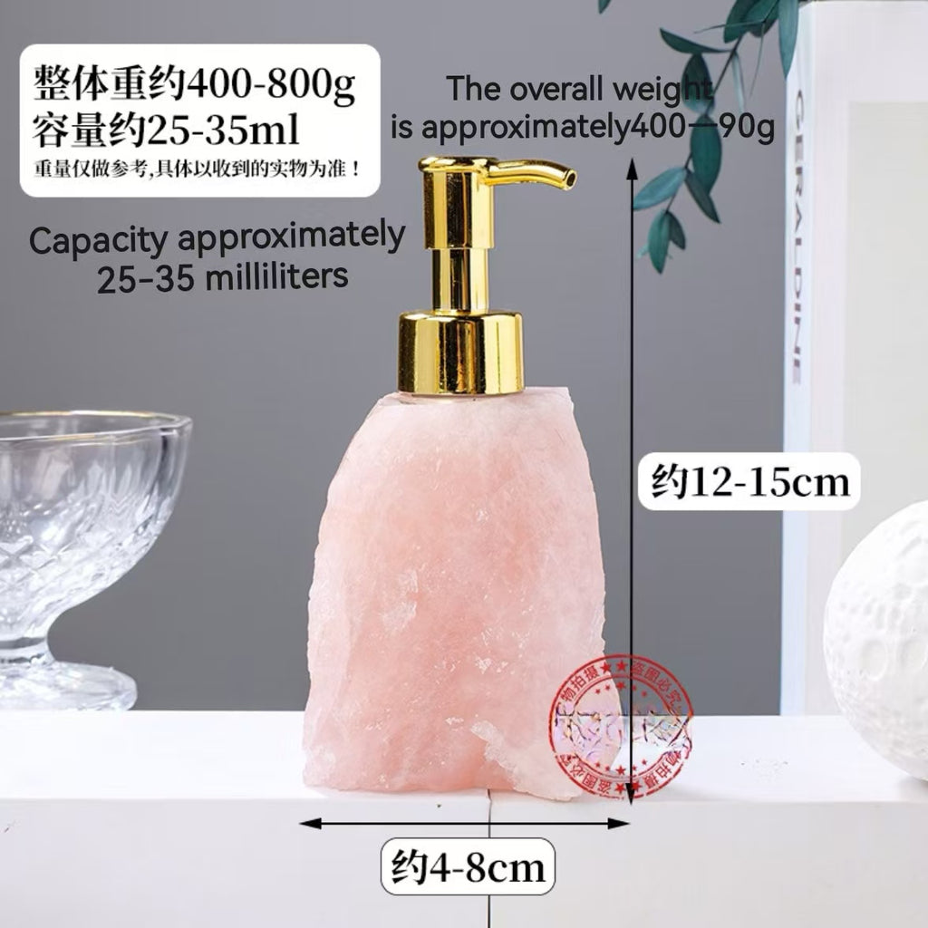 8-Types/Color ,Natural Crystal Raw Stone Bottle