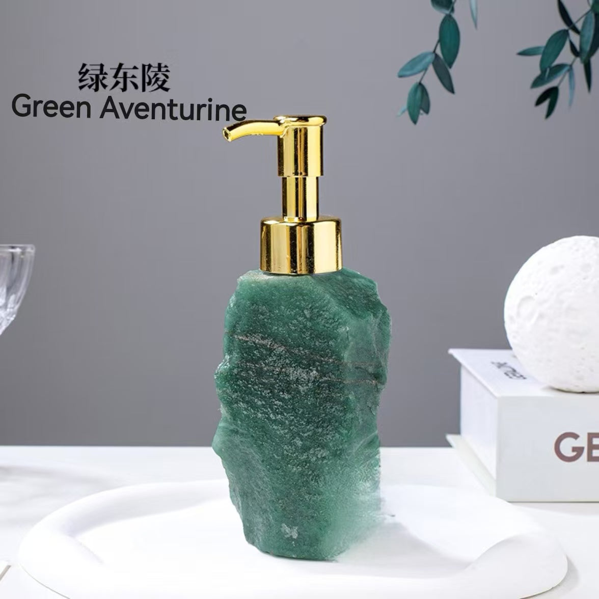 8-Types/Color ,Natural Crystal Raw Stone Bottle