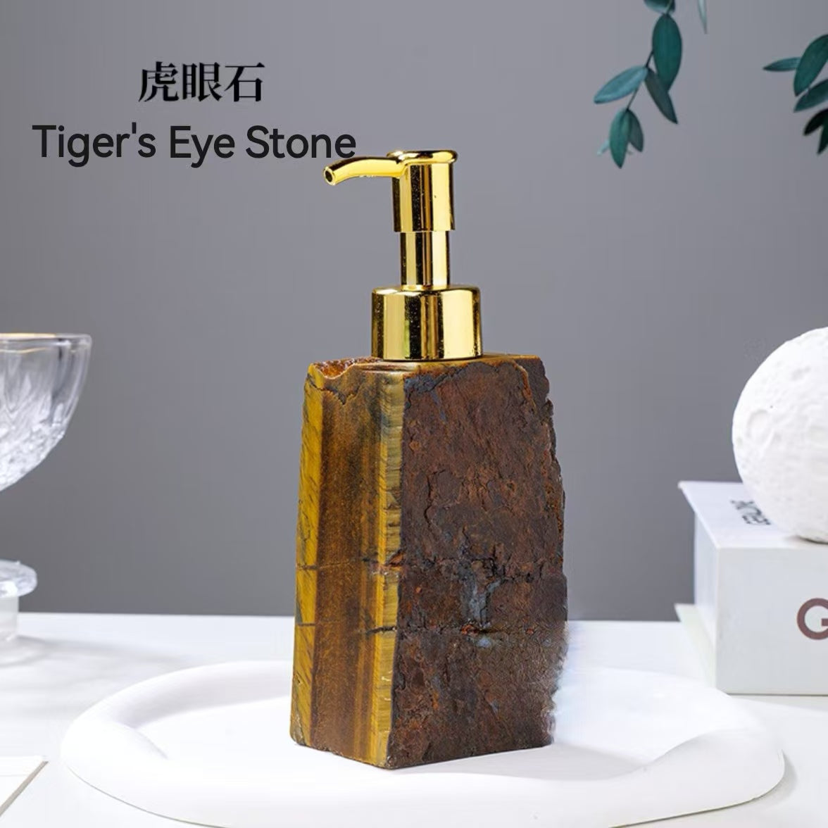 8-Types/Color ,Natural Crystal Raw Stone Bottle