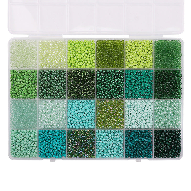 8*24 -Color 3mm Glass Seed Beads set