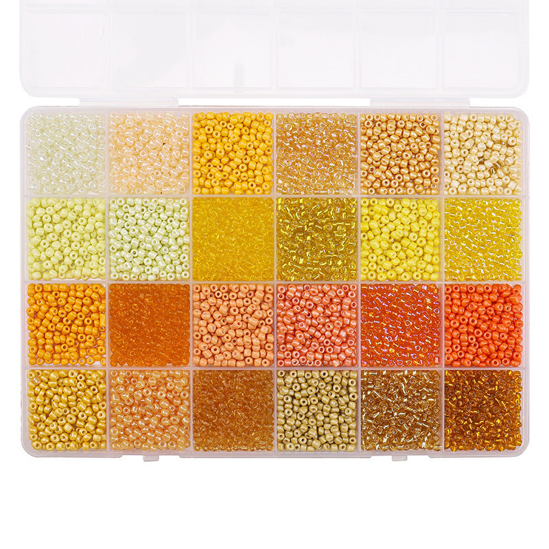 8*24 -Color 3mm Glass Seed Beads set