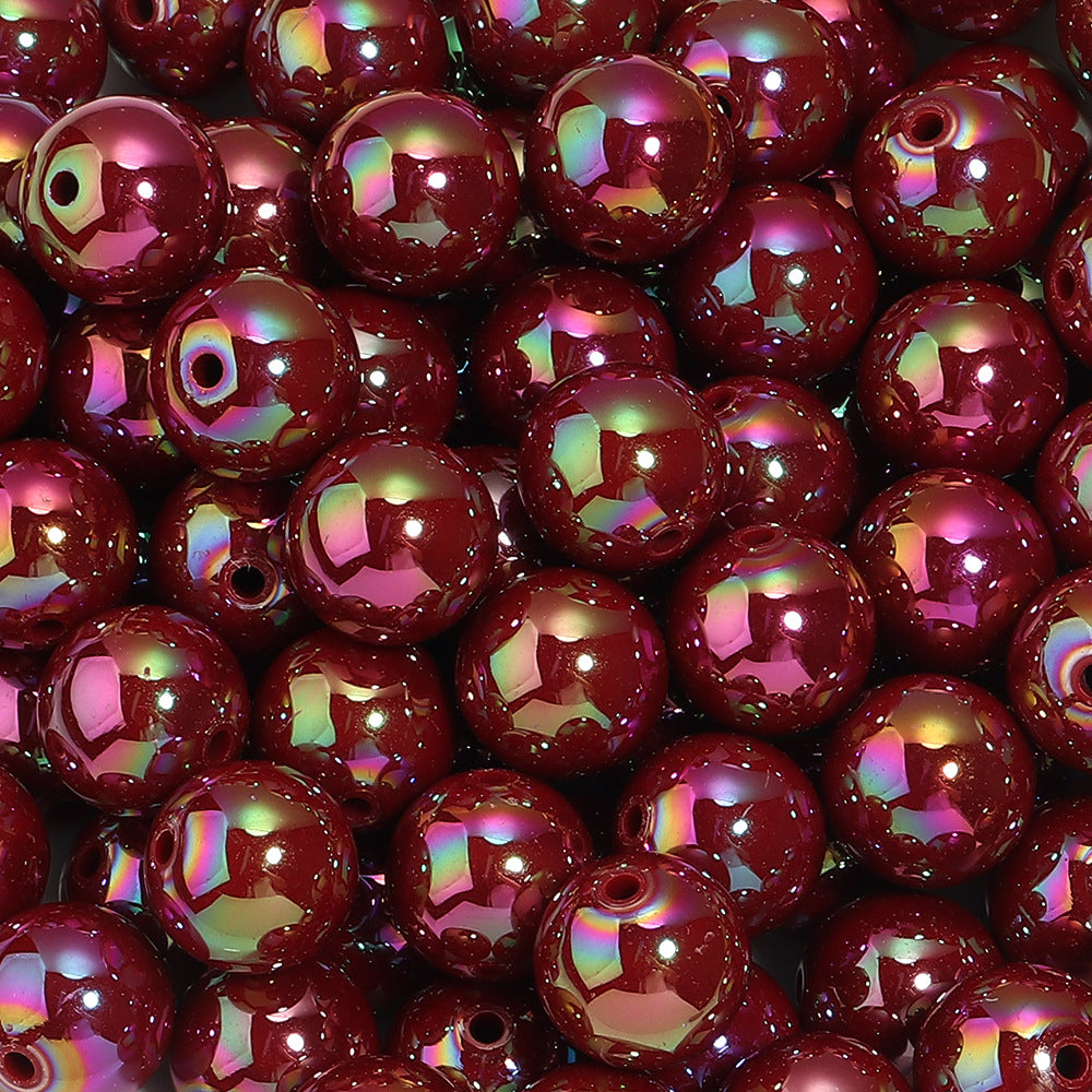 40 -Color, 10mm Acrylic Beads
