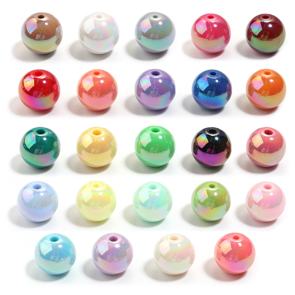 40 -Color, 10mm Acrylic Beads