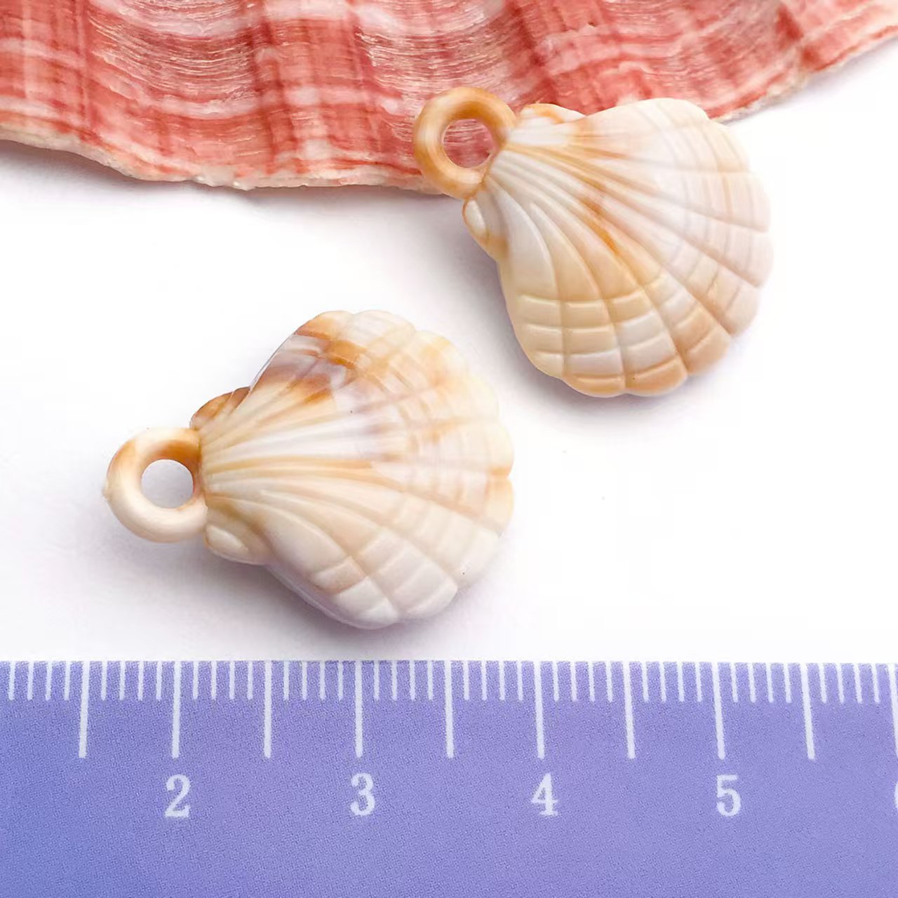 22Types,Acrylic imitation shell ,conch, starfish, pendant set