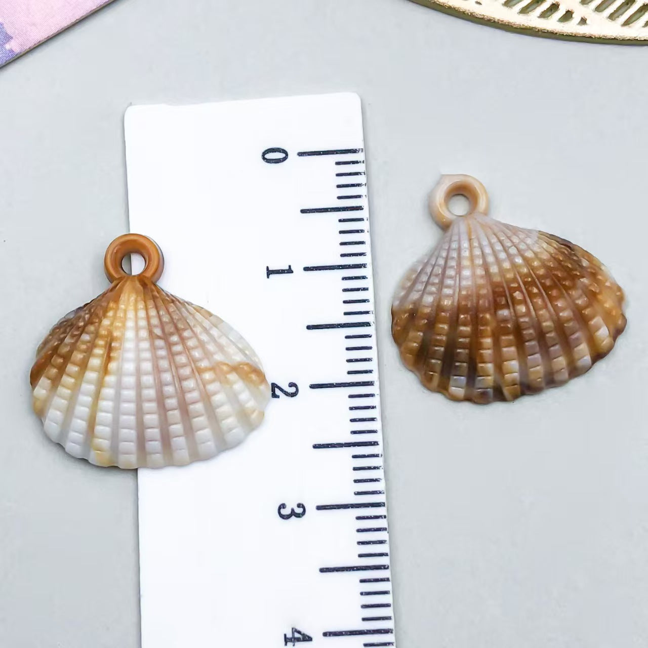 22Types,Acrylic imitation shell ,conch, starfish, pendant set