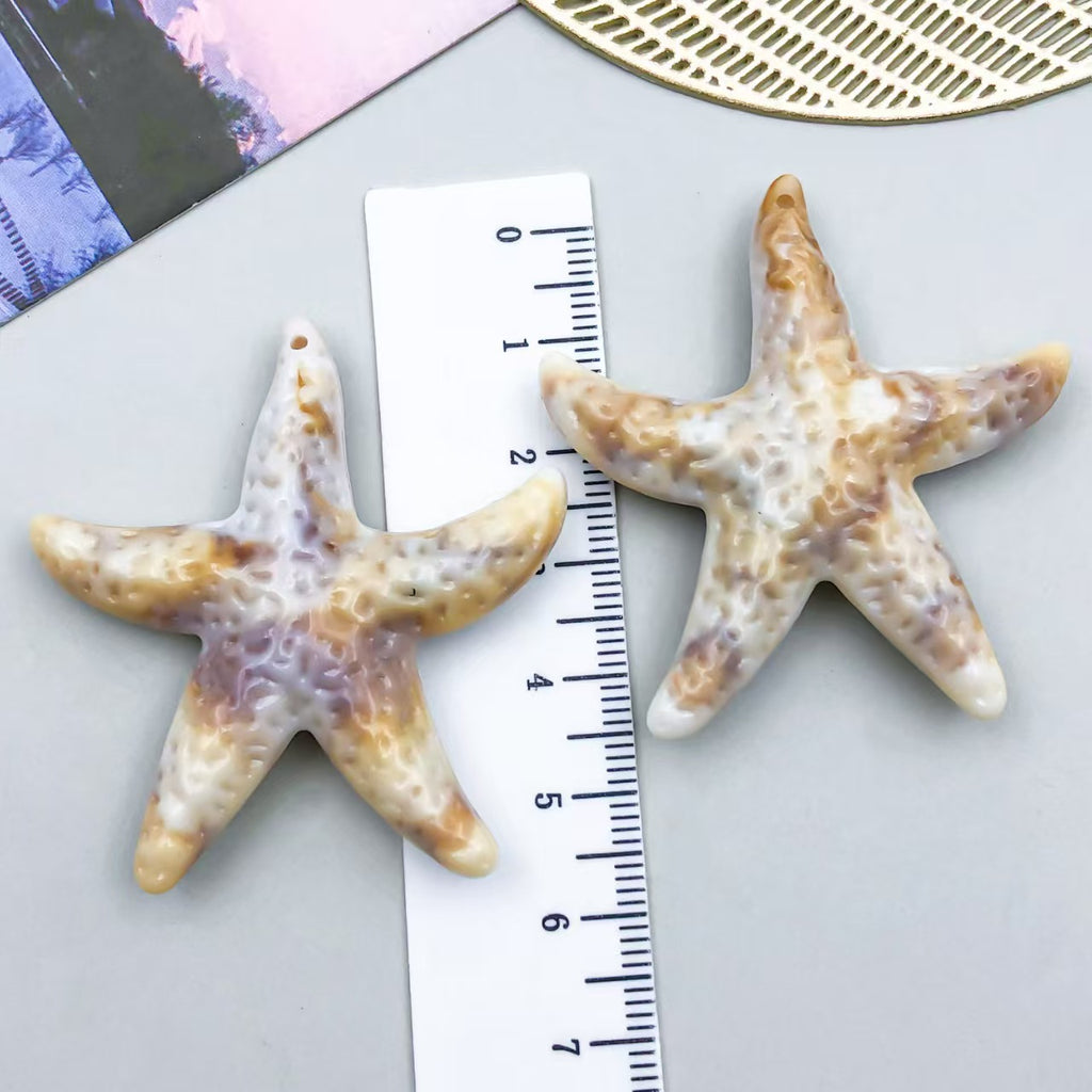 22Types,Acrylic imitation shell ,conch, starfish, pendant set