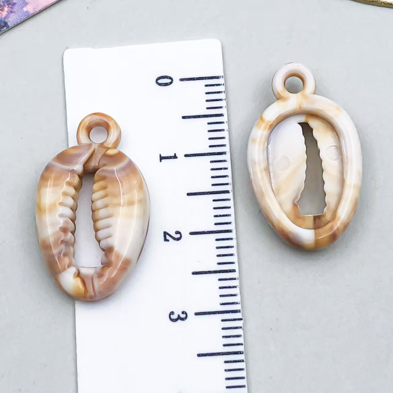 22Types,Acrylic imitation shell ,conch, starfish, pendant set