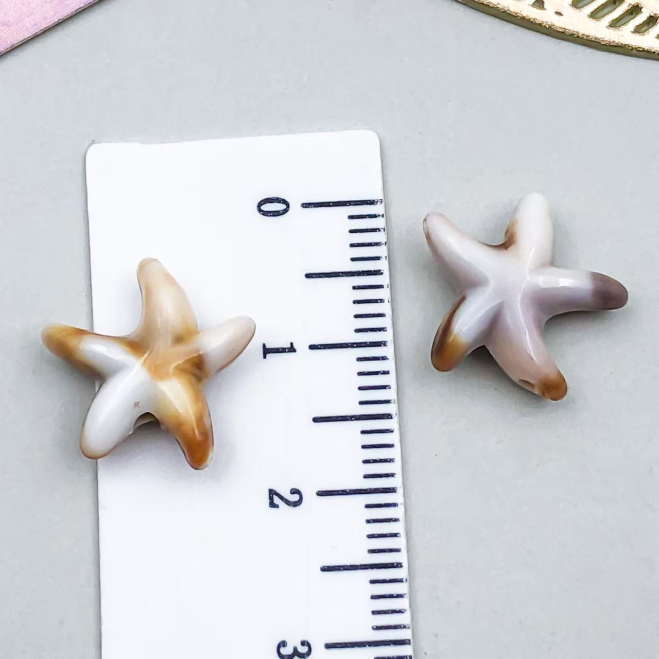 22Types,Acrylic imitation shell ,conch, starfish, pendant set
