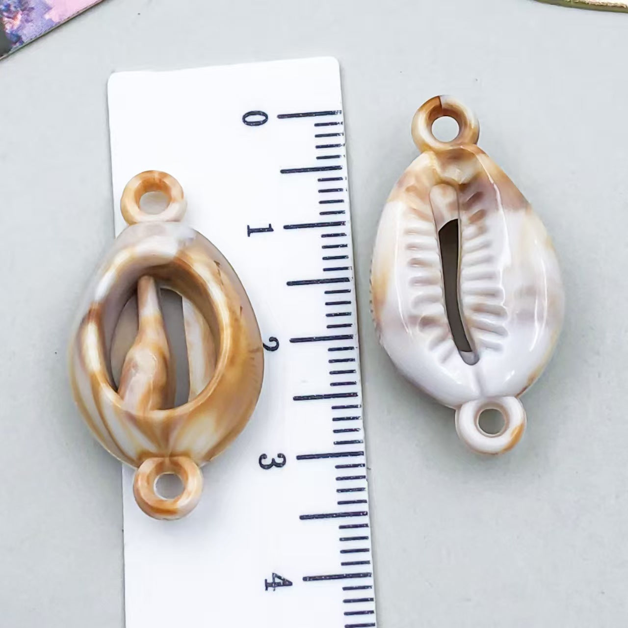 22Types,Acrylic imitation shell ,conch, starfish, pendant set