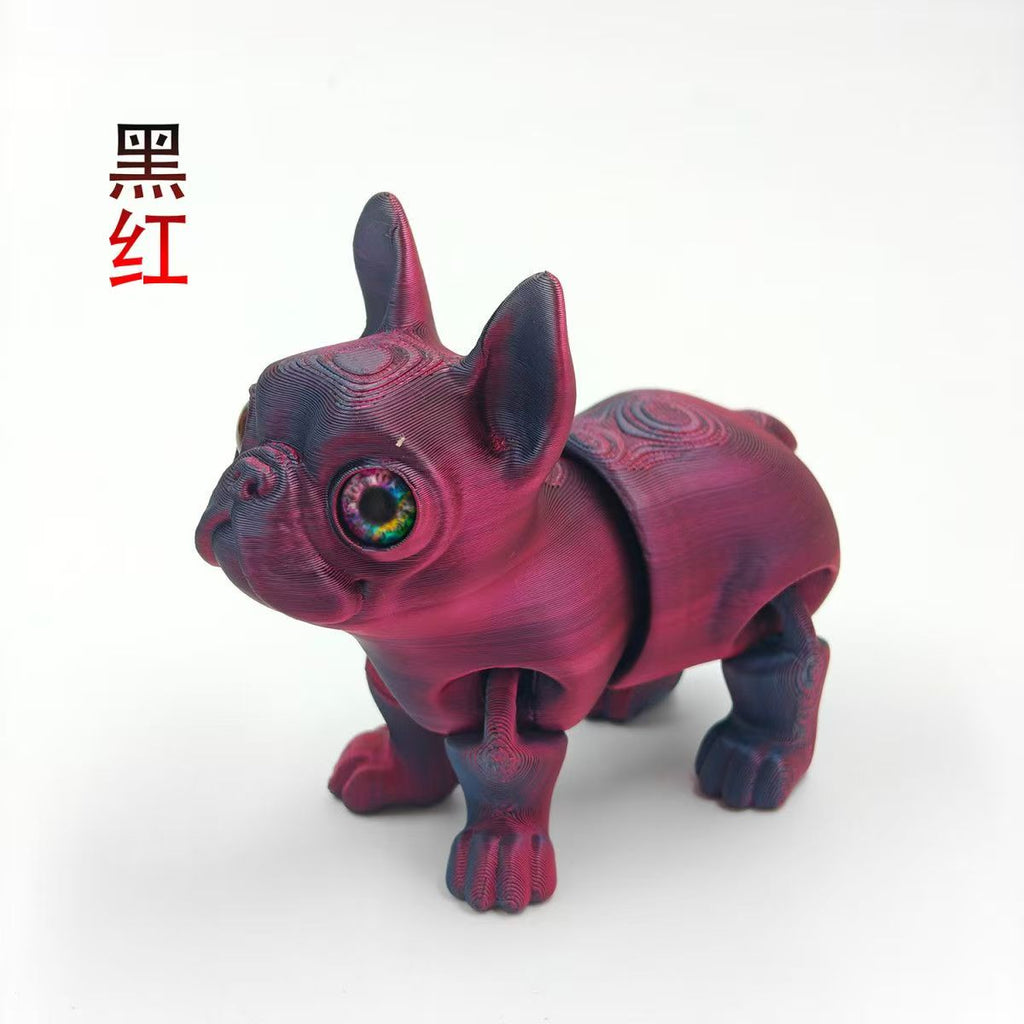 7-Color 3D printed toys, Puppies