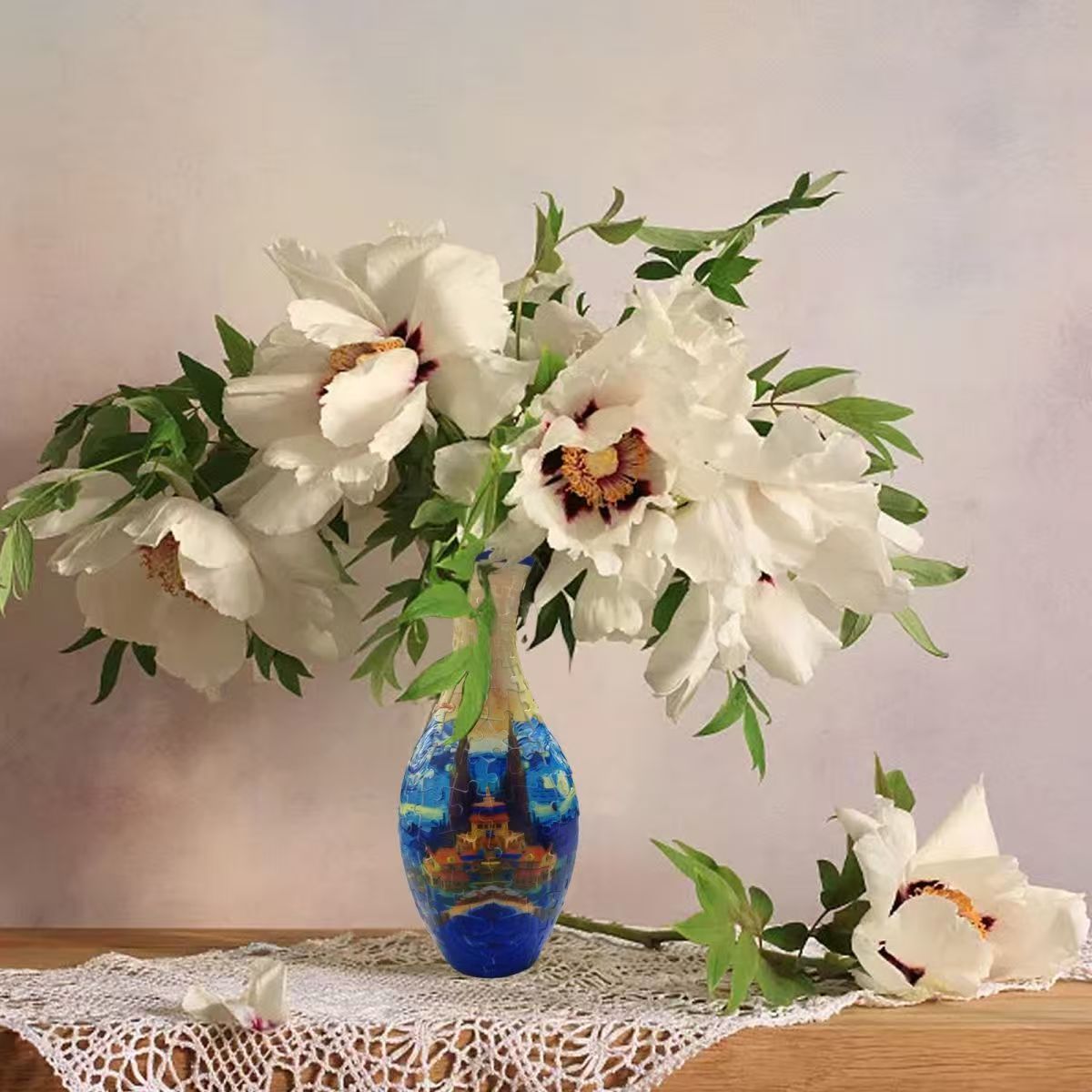 10 Types,3D puzzle, DIY 3D vase (Acrylic)