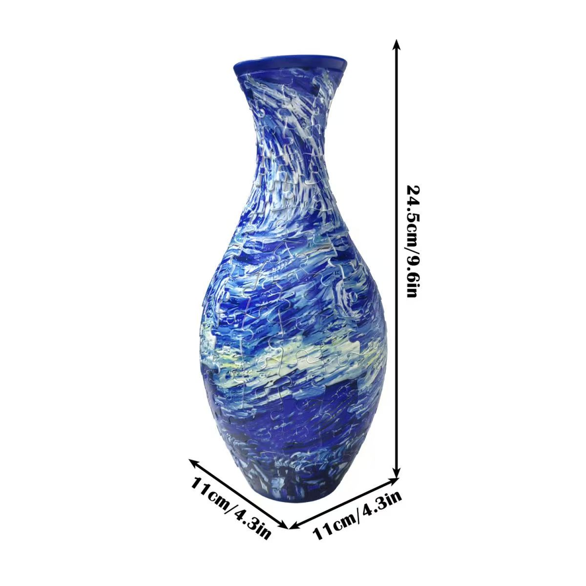 10 Types,3D puzzle, DIY 3D vase (Acrylic)