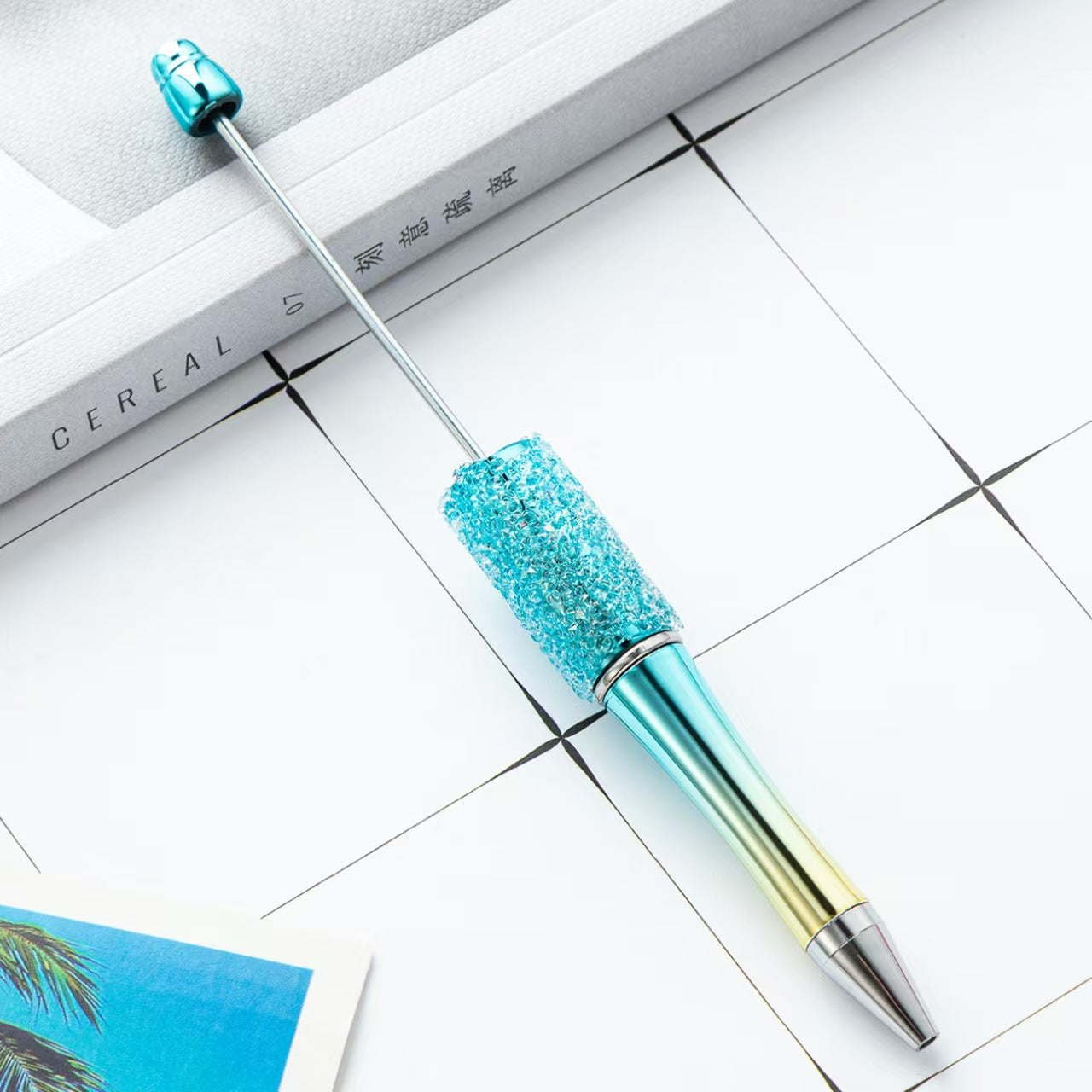 5 -gradient colour ,New sugar beads pen , DIY pen, creative