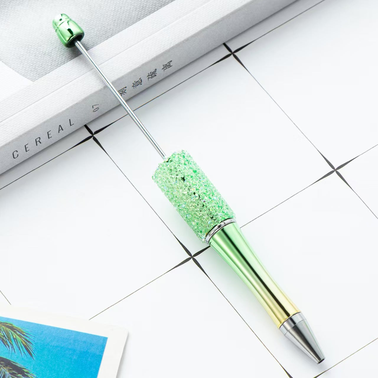 5 -gradient colour ,New sugar beads pen , DIY pen, creative