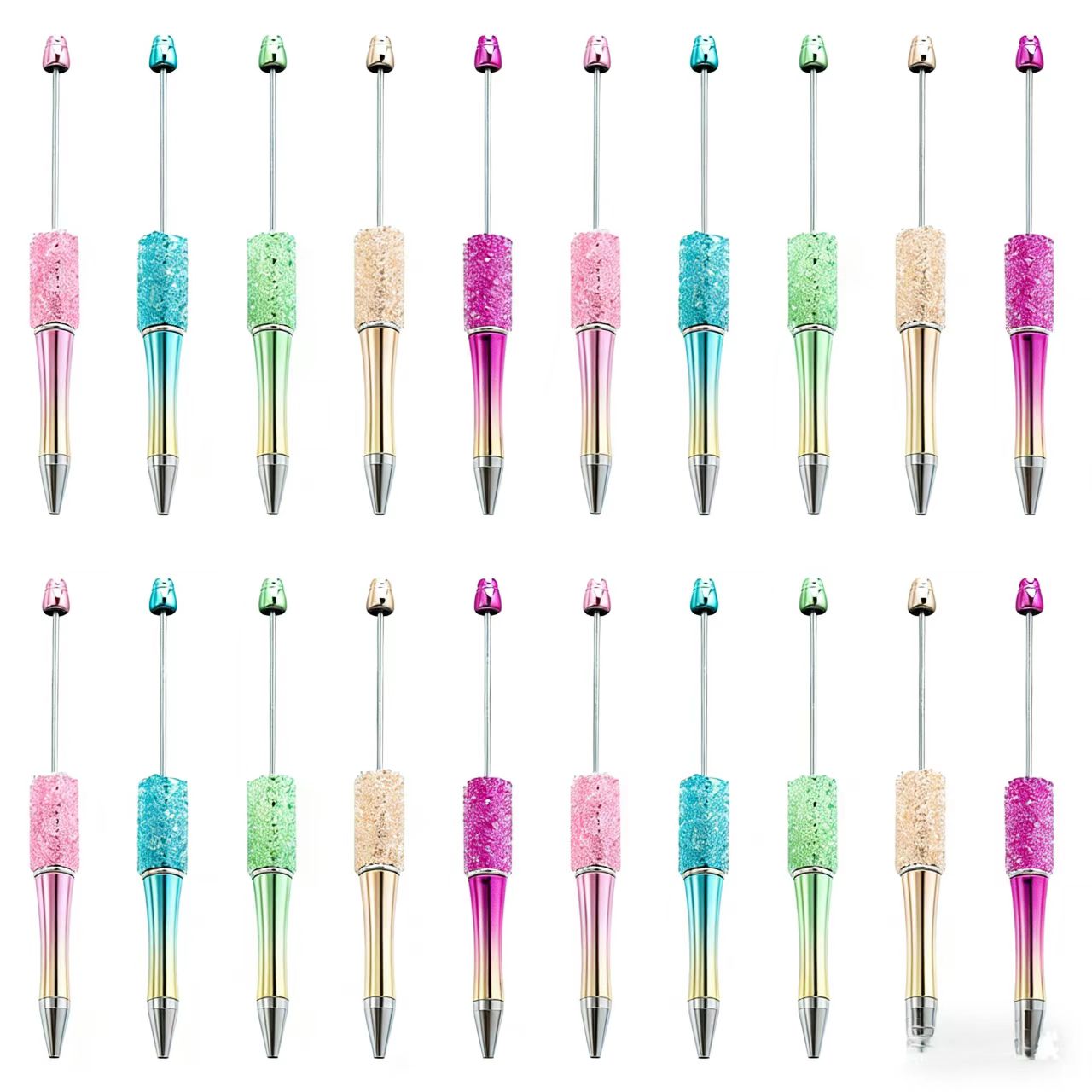 5 -gradient colour ,New sugar beads pen , DIY pen, creative