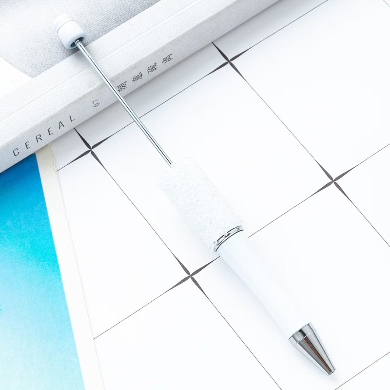 34-color Sugar beaded pen,  DIY pen, beaded pen