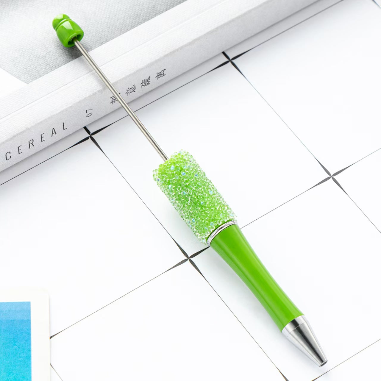 34-color Sugar beaded pen,  DIY pen, beaded pen