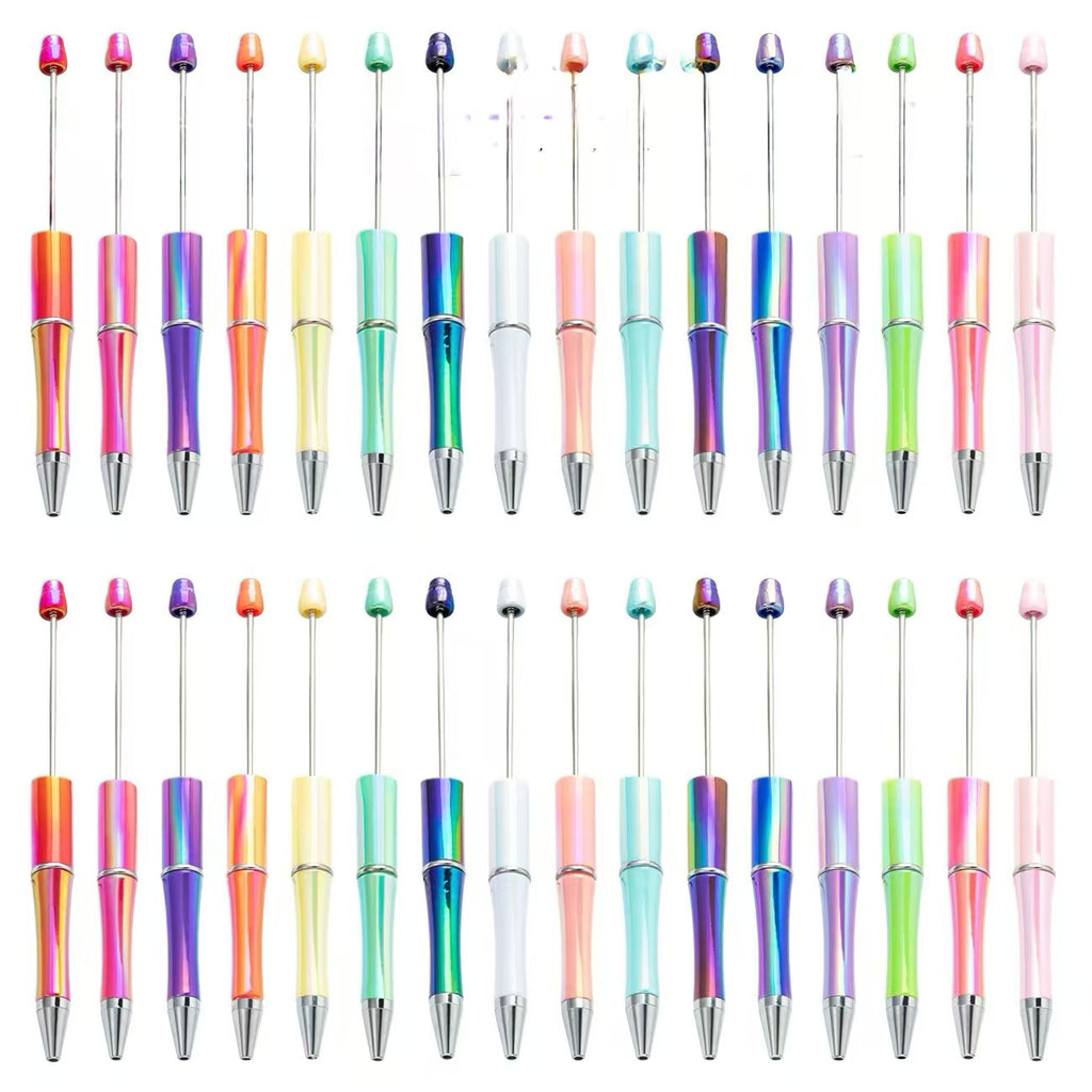 25 -gradient color Electroplating UV DIY new beaded pen