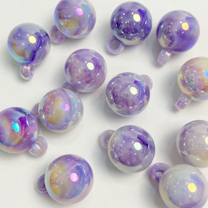 16mm Acrylic Beads, Multiple types and colors of mixed beads