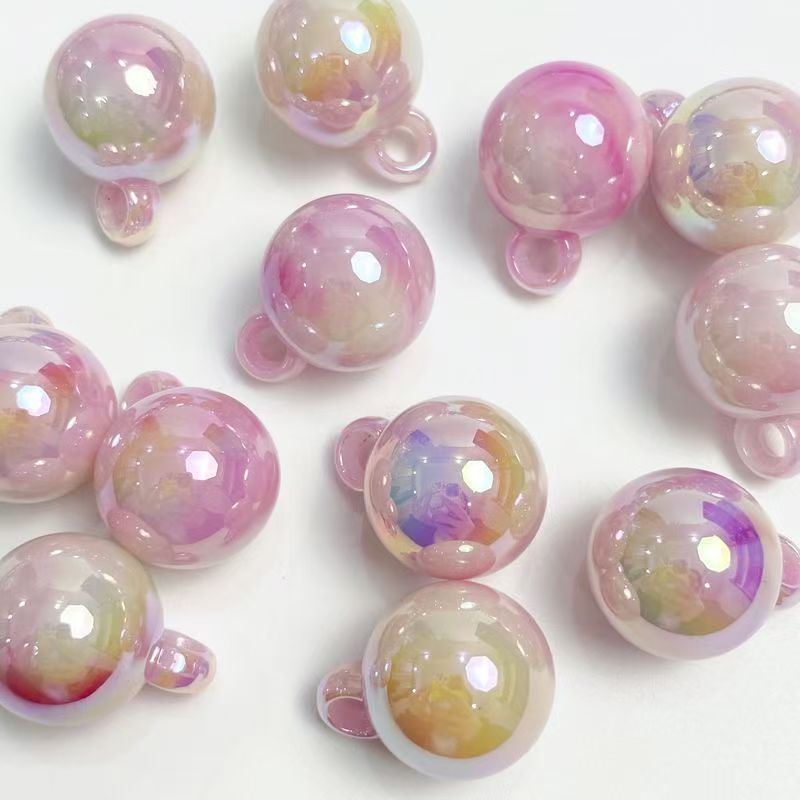 16mm Acrylic Beads, Multiple types and colors of mixed beads