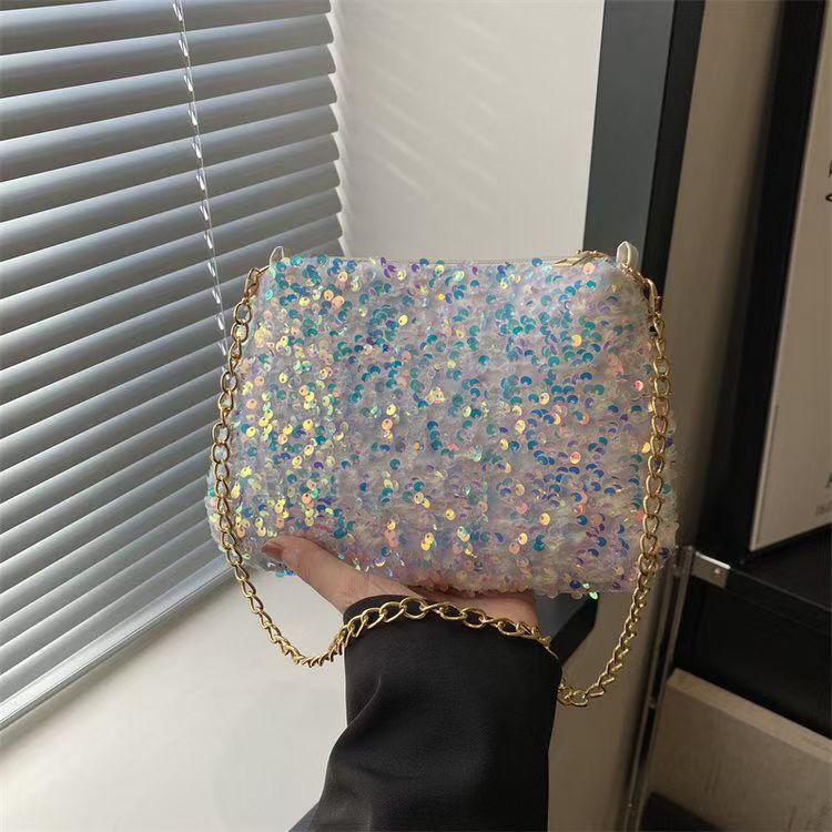 Blingbling bag, single shoulder crossbody bag