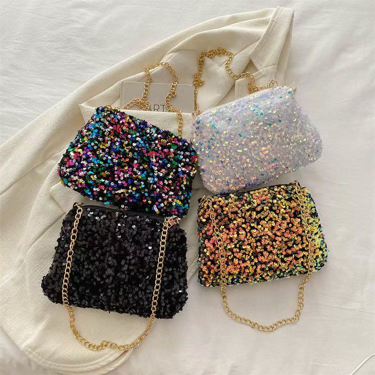 Blingbling bag, single shoulder crossbody bag