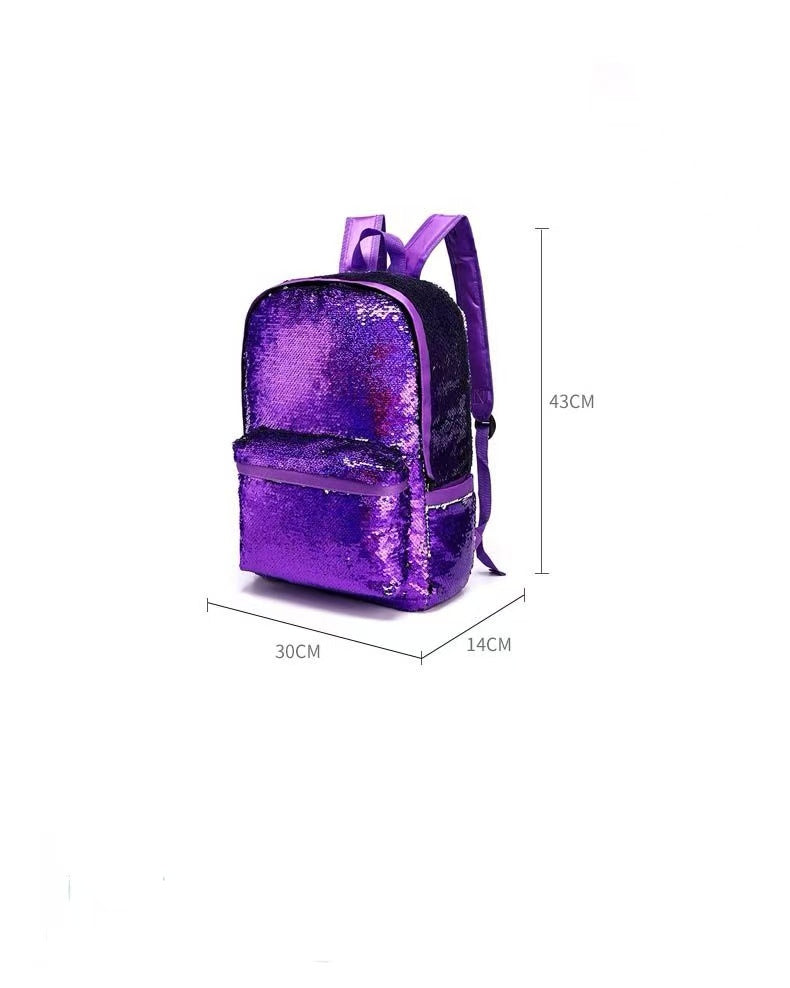 4-Color Colorful backpack, waterproof polyester ultra lightweight