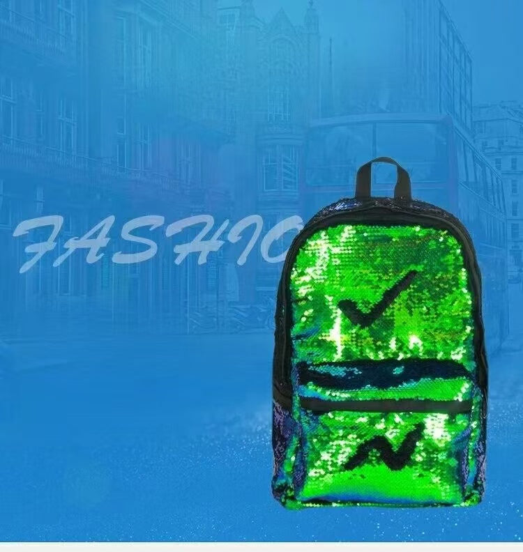 4-Color Colorful backpack, waterproof polyester ultra lightweight