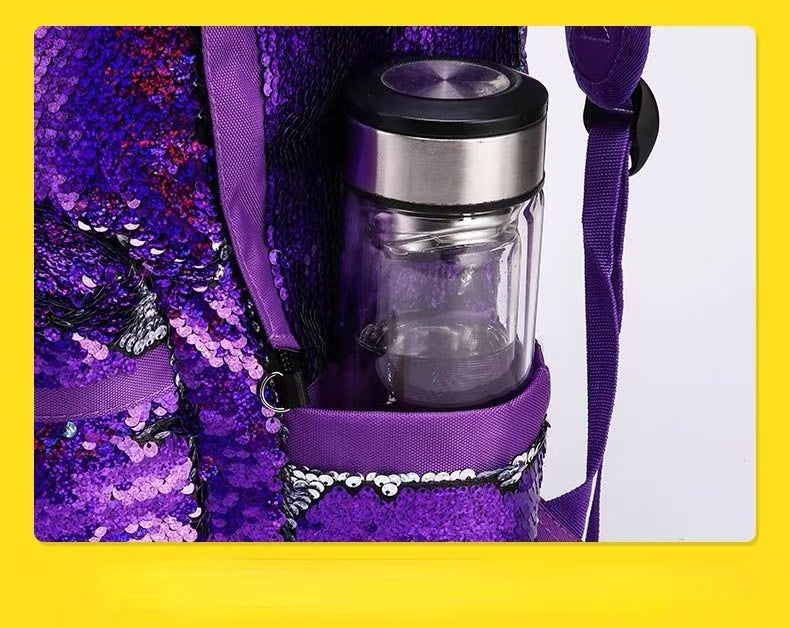 4-Color Colorful backpack, waterproof polyester ultra lightweight