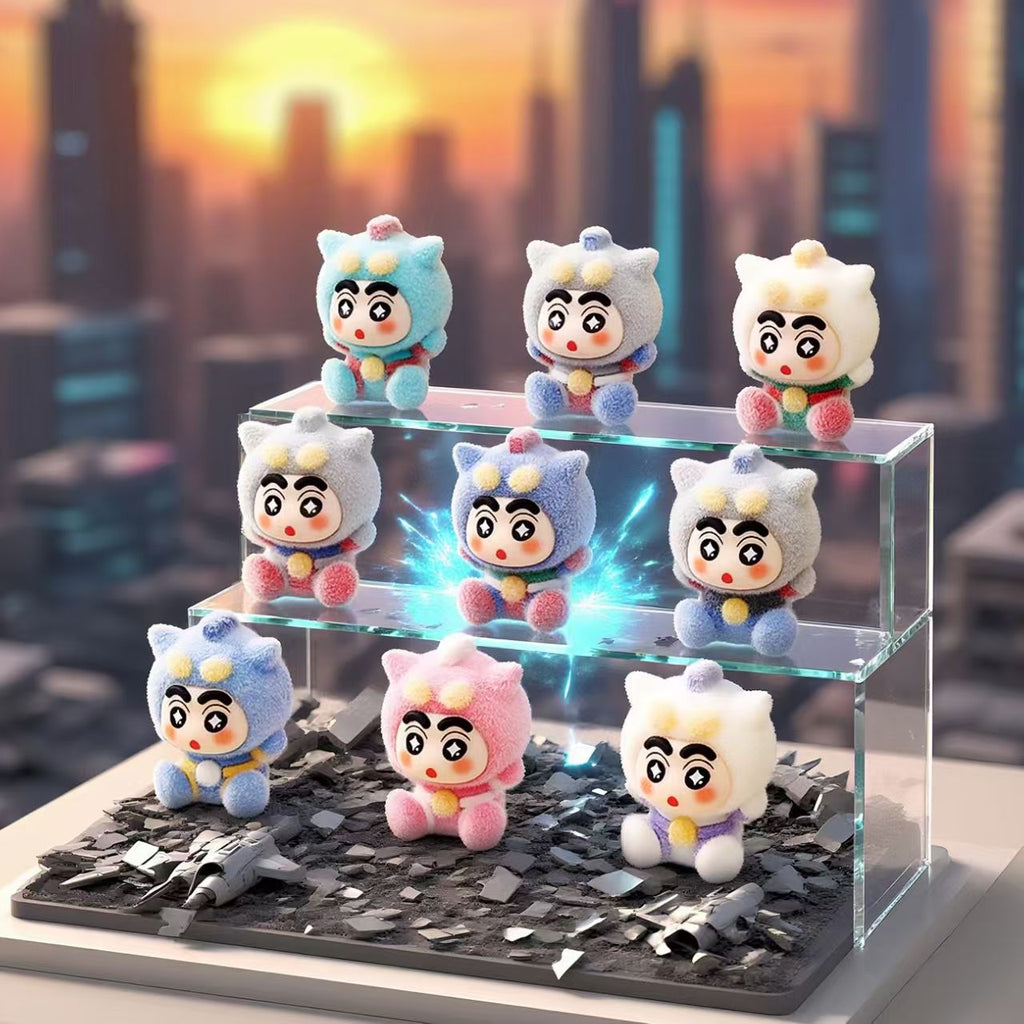 Superman Shin plush cute figurine, cartoon adorable desktop decoration, trendy toy doll, creative small gift, wholesale