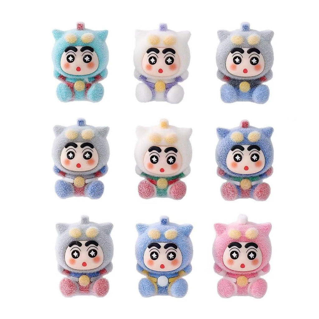 Superman Shin plush cute figurine, cartoon adorable desktop decoration, trendy toy doll, creative small gift, wholesale