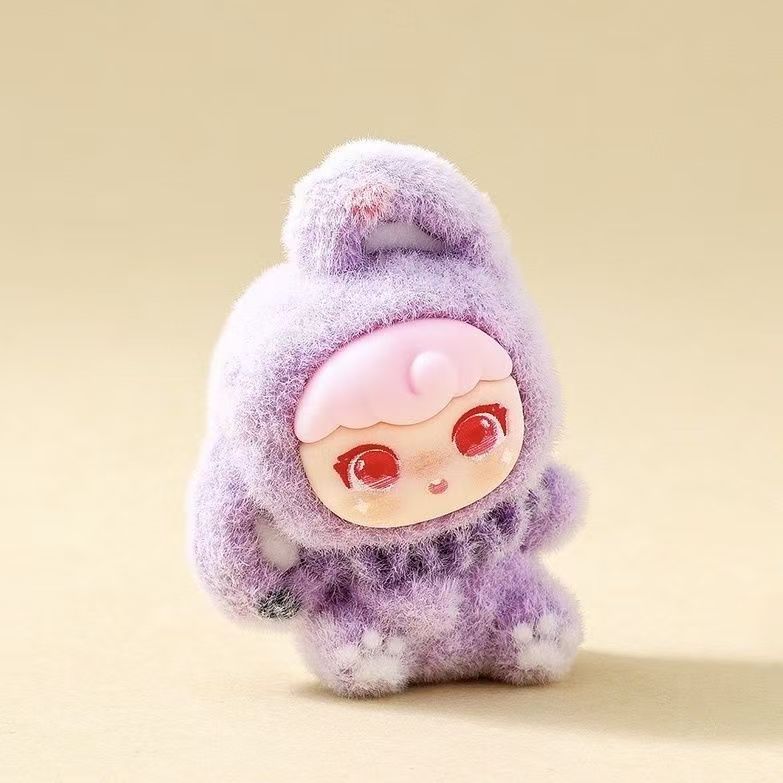 Flocked Tilt-Head Dora Cute Figurine