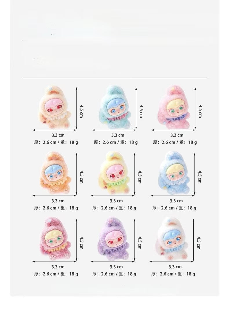 Flocked Tilt-Head Dora Cute Figurine