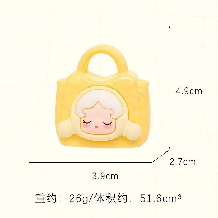 Designer handbags, cute figurines, fashionable and adorable luxury replicas, desktop decorations