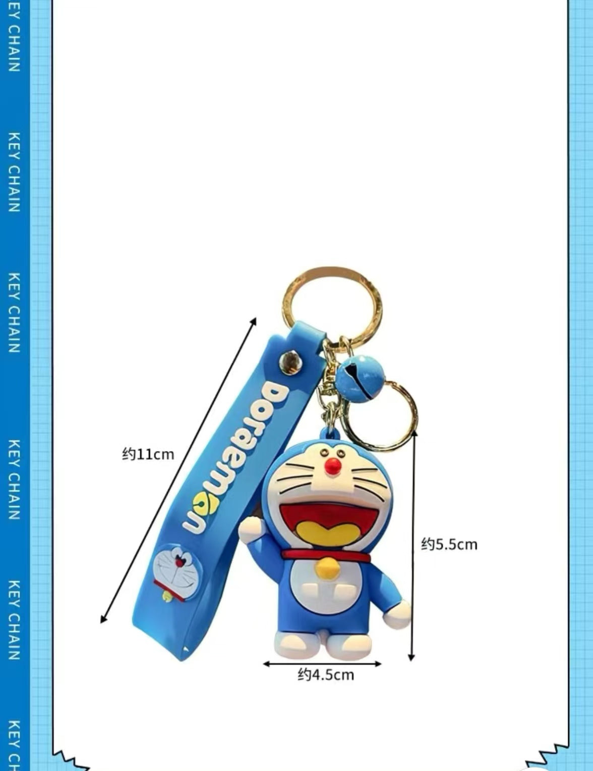 Doraemon keychain, pendant