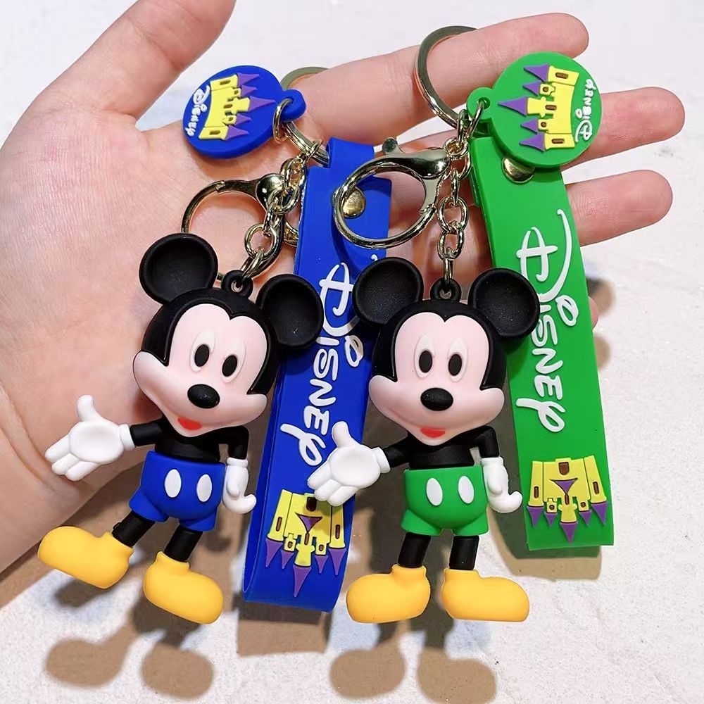 New Mickey and Minnie Keychain Pendant